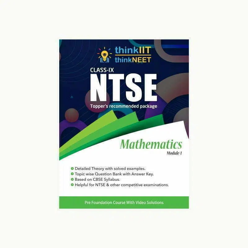 NTSE Study Package Class 10 with Video Solutions